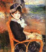 Pierre Renoir By the Seashore oil painting